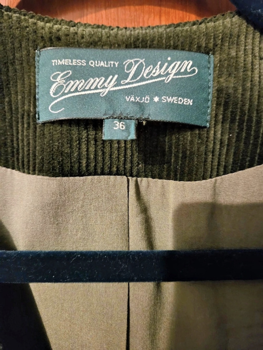 Emmy Design Green Cordoury Set Small - Picture 5 of 11